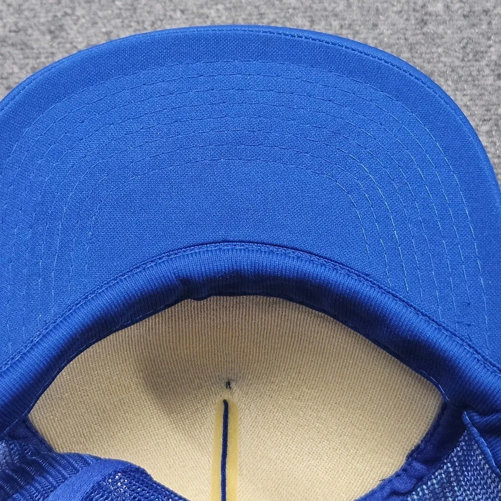 Vintage Young Life Trucker Hat Blue Mesh Snapback Cap Americana Designer Pro